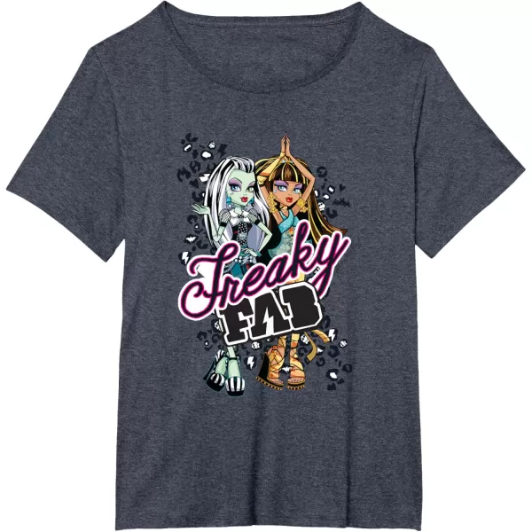 Monster High Alumni  Freaky Fab TShirtHeather Blue