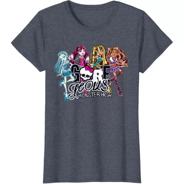 Monster High Alumni  GOREgeous TShirtHeather Blue