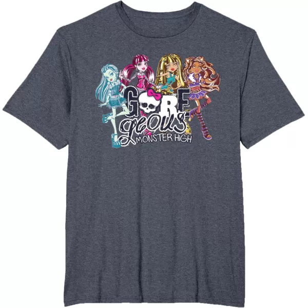 Monster High Alumni  GOREgeous TShirtHeather Blue