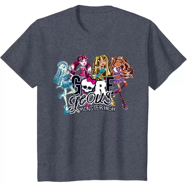 Monster High Alumni  GOREgeous TShirtHeather Blue