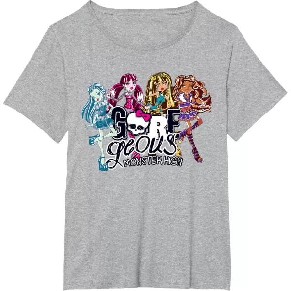 Monster High Alumni  GOREgeous TShirtHeather Grey