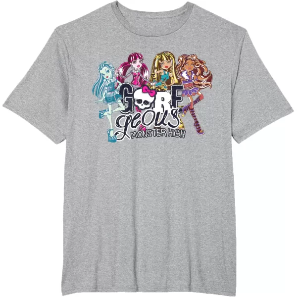 Monster High Alumni  GOREgeous TShirtHeather Grey