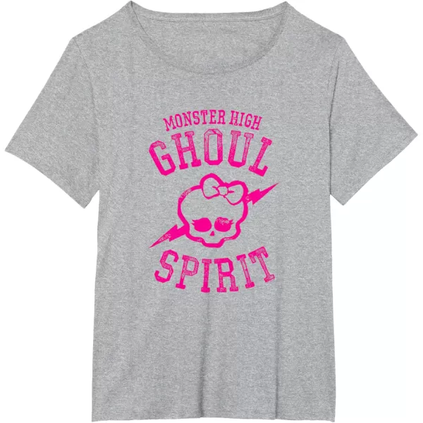 Monster High Alumni  Ghoul Spirit TShirtHeather Grey