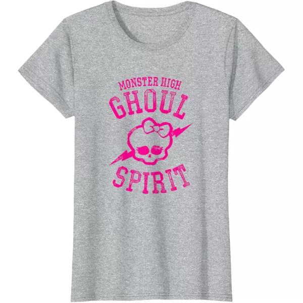 Monster High Alumni  Ghoul Spirit TShirtHeather Grey