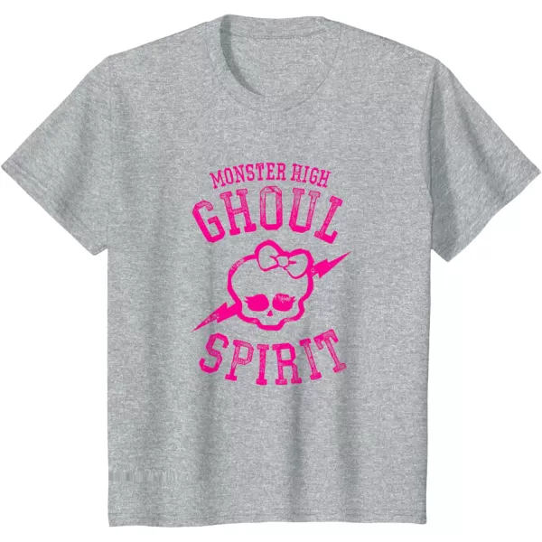 Monster High Alumni  Ghoul Spirit TShirtHeather Grey