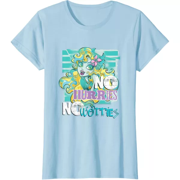 Monster High Alumni  Lagoona No Hurries No Worries TShirtBaby Blue