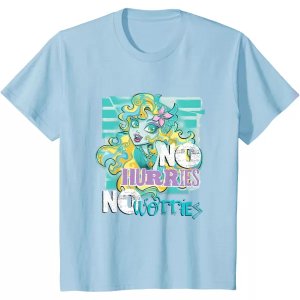 Monster High Alumni  Lagoona No Hurries No Worries TShirtBaby Blue