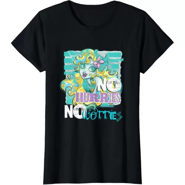 Monster High Alumni  Lagoona No Hurries No Worries TShirtBlack