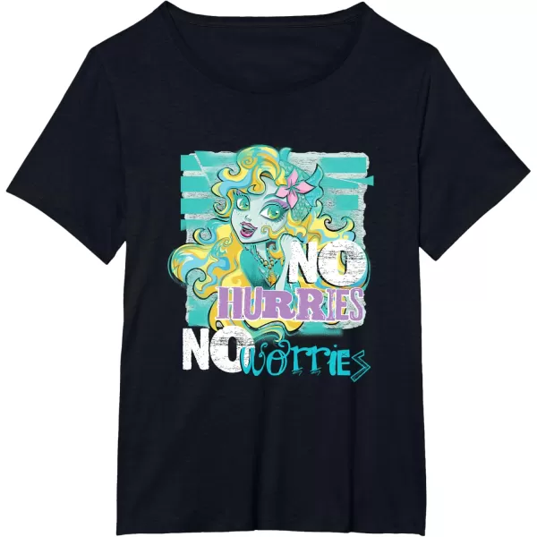 Monster High Alumni  Lagoona No Hurries No Worries TShirtBlack