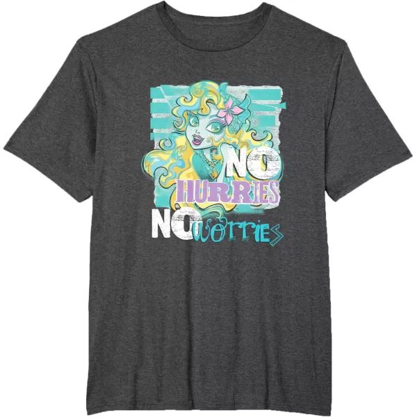 Monster High Alumni  Lagoona No Hurries No Worries TShirtDark Heather Grey