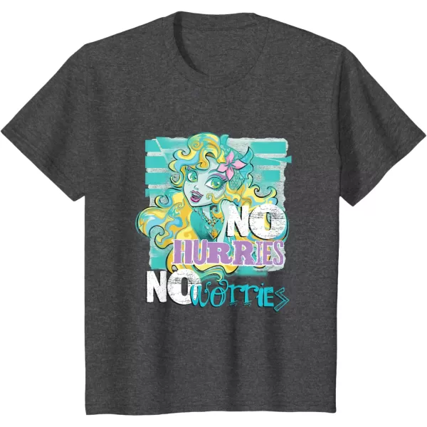 Monster High Alumni  Lagoona No Hurries No Worries TShirtDark Heather Grey