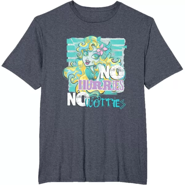 Monster High Alumni  Lagoona No Hurries No Worries TShirtHeather Blue