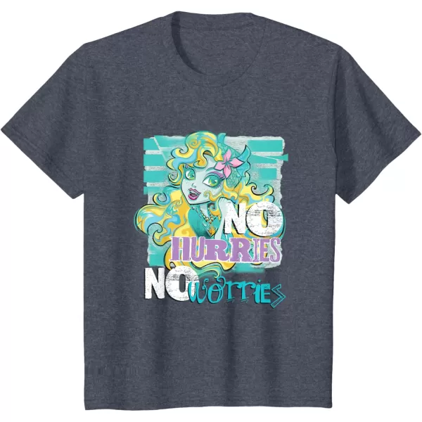 Monster High Alumni  Lagoona No Hurries No Worries TShirtHeather Blue