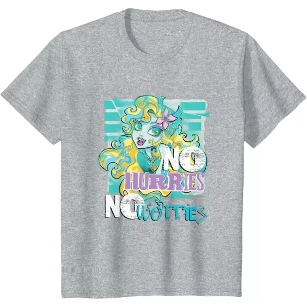 Monster High Alumni  Lagoona No Hurries No Worries TShirtHeather Grey