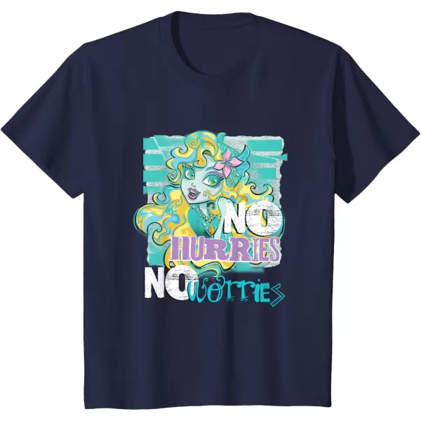 Monster High Alumni  Lagoona No Hurries No Worries TShirtNavy Blue