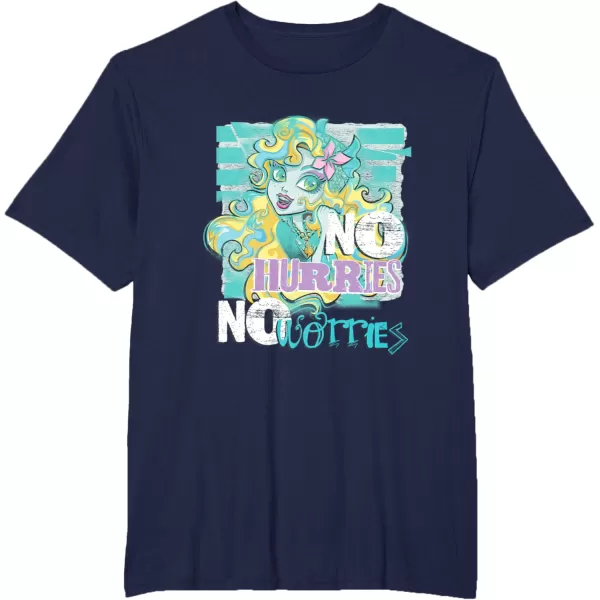 Monster High Alumni  Lagoona No Hurries No Worries TShirtNavy Blue