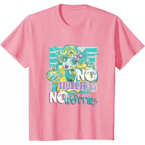 Monster High Alumni  Lagoona No Hurries No Worries TShirtPink