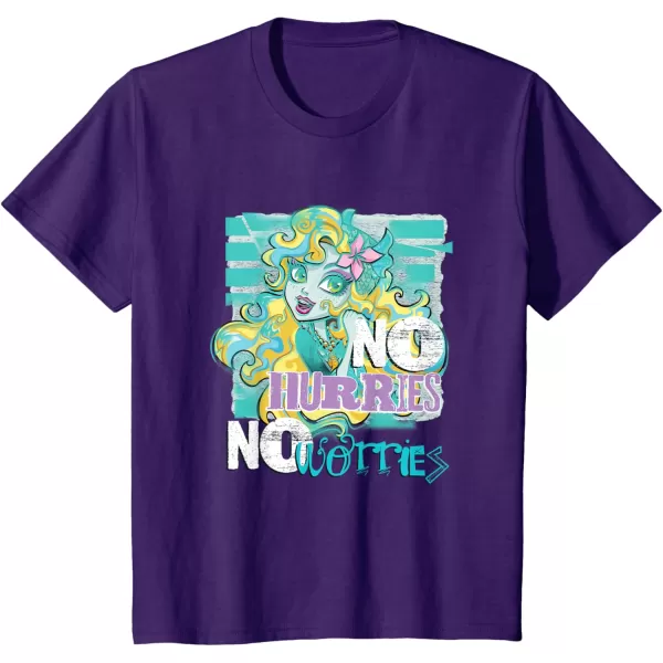 Monster High Alumni  Lagoona No Hurries No Worries TShirtPurple