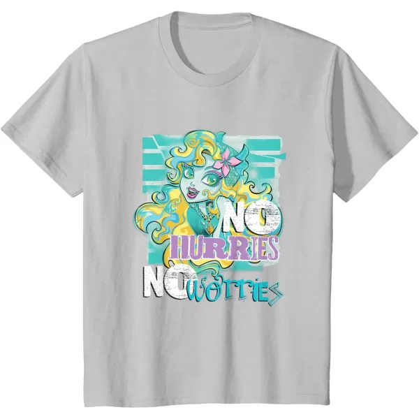 Monster High Alumni  Lagoona No Hurries No Worries TShirtSilver Grey