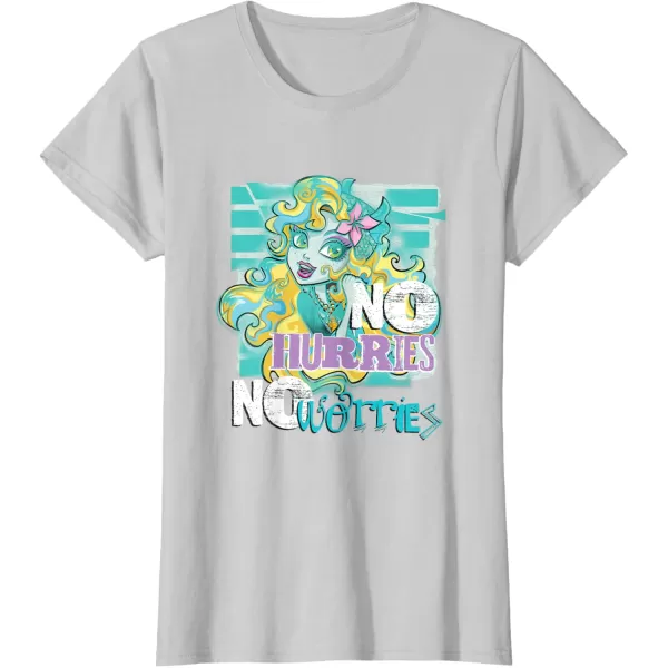 Monster High Alumni  Lagoona No Hurries No Worries TShirtSilver Grey