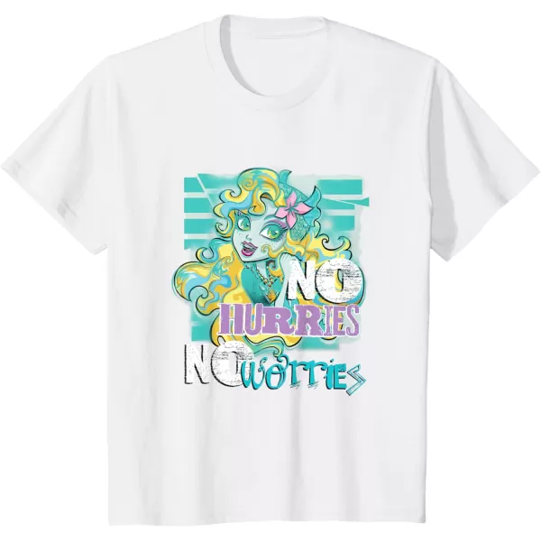 Monster High Alumni  Lagoona No Hurries No Worries TShirtWhite