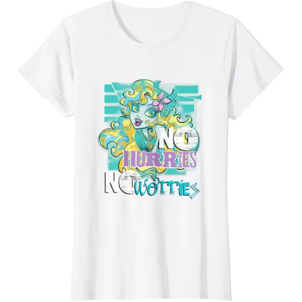 Monster High Alumni  Lagoona No Hurries No Worries TShirtWhite