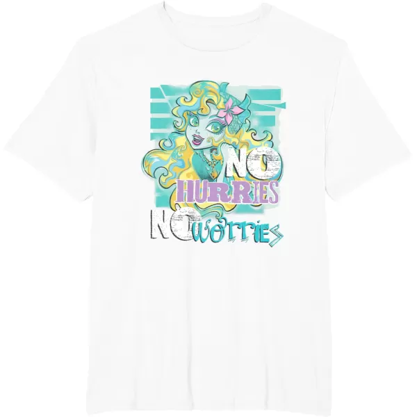 Monster High Alumni  Lagoona No Hurries No Worries TShirtWhite