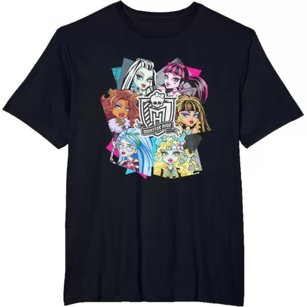 Monster High Alumni  Let the Ghoul Times Roll TShirtBlack