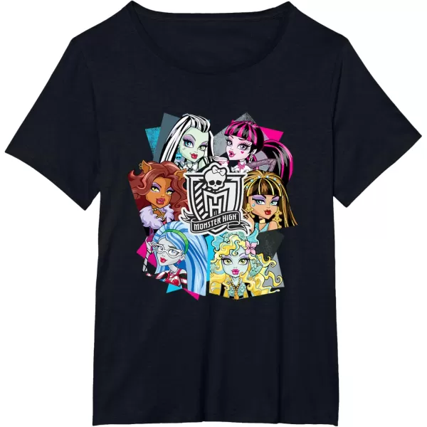 Monster High Alumni  Let the Ghoul Times Roll TShirtBlack