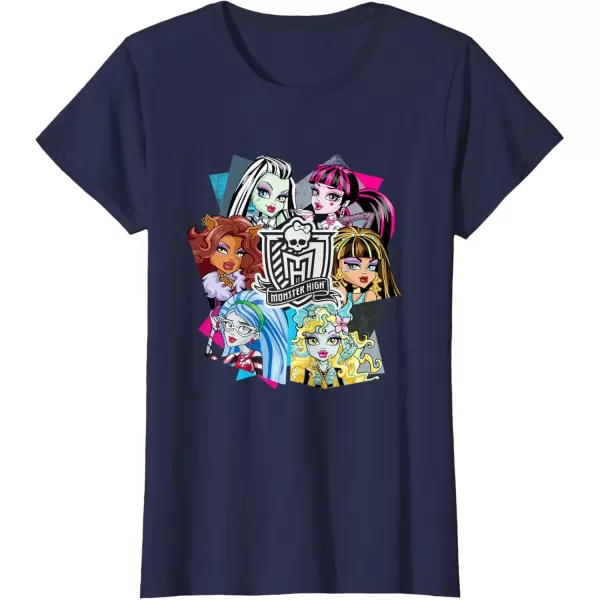 Monster High Alumni  Let the Ghoul Times Roll TShirtNavy Blue