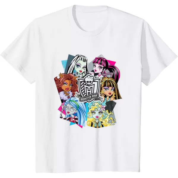 Monster High Alumni  Let the Ghoul Times Roll TShirtWhite