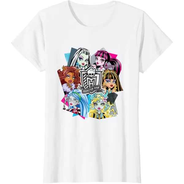 Monster High Alumni  Let the Ghoul Times Roll TShirtWhite