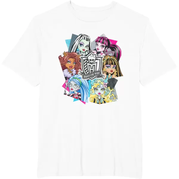 Monster High Alumni  Let the Ghoul Times Roll TShirtWhite