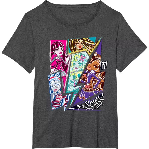 Monster High Alumni  Monster Friends Forever TShirtDark Heather Grey