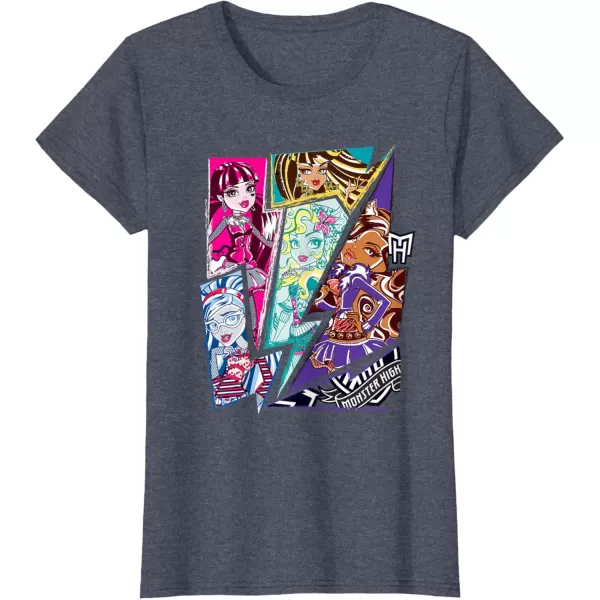 Monster High Alumni  Monster Friends Forever TShirtHeather Blue