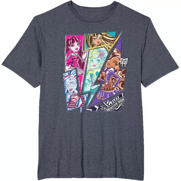 Monster High Alumni  Monster Friends Forever TShirtHeather Blue