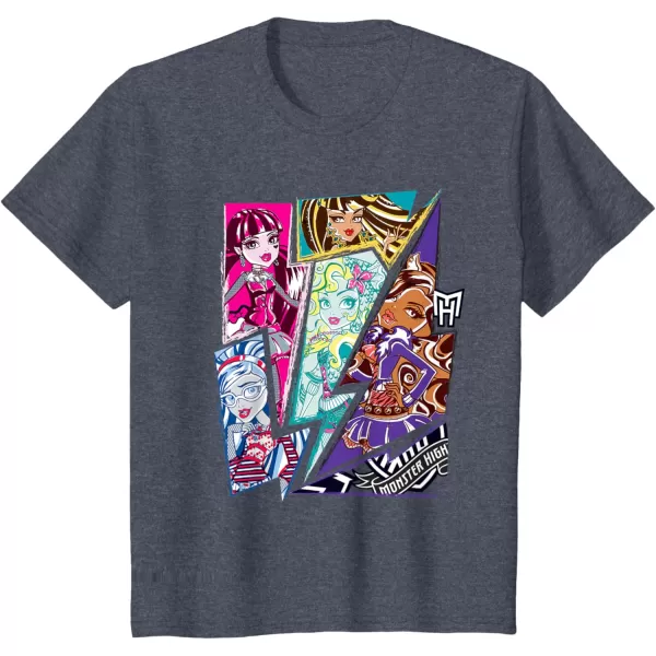 Monster High Alumni  Monster Friends Forever TShirtHeather Blue