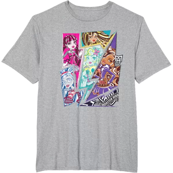 Monster High Alumni  Monster Friends Forever TShirtHeather Grey