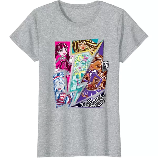 Monster High Alumni  Monster Friends Forever TShirtHeather Grey