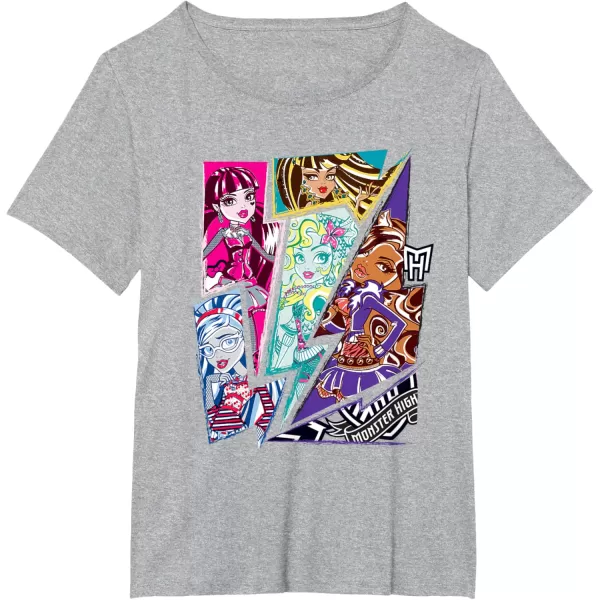 Monster High Alumni  Monster Friends Forever TShirtHeather Grey