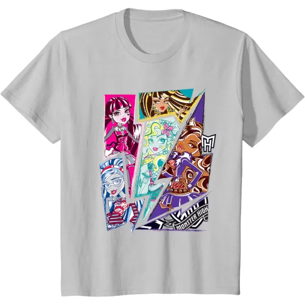 Monster High Alumni  Monster Friends Forever TShirtSilver Grey