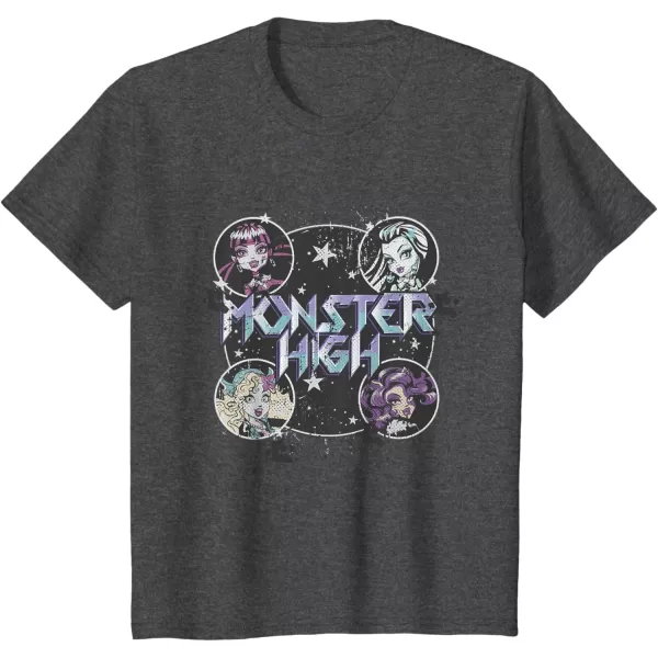 Monster High Alumni  Monster High Tour TShirtDark Heather Grey