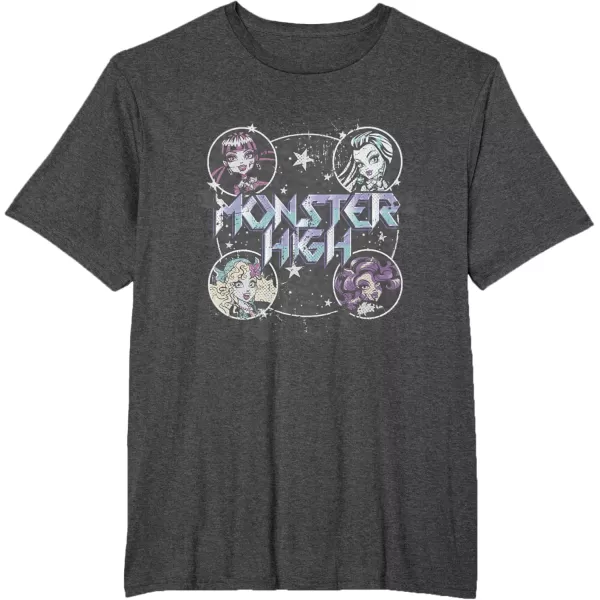 Monster High Alumni  Monster High Tour TShirtDark Heather Grey