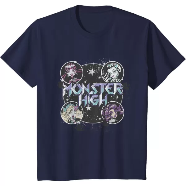 Monster High Alumni  Monster High Tour TShirtNavy Blue