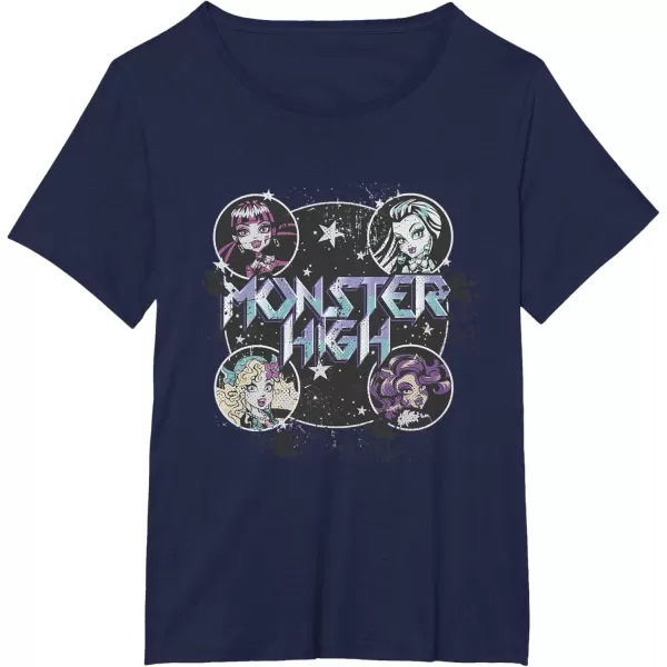 Monster High Alumni  Monster High Tour TShirtNavy Blue