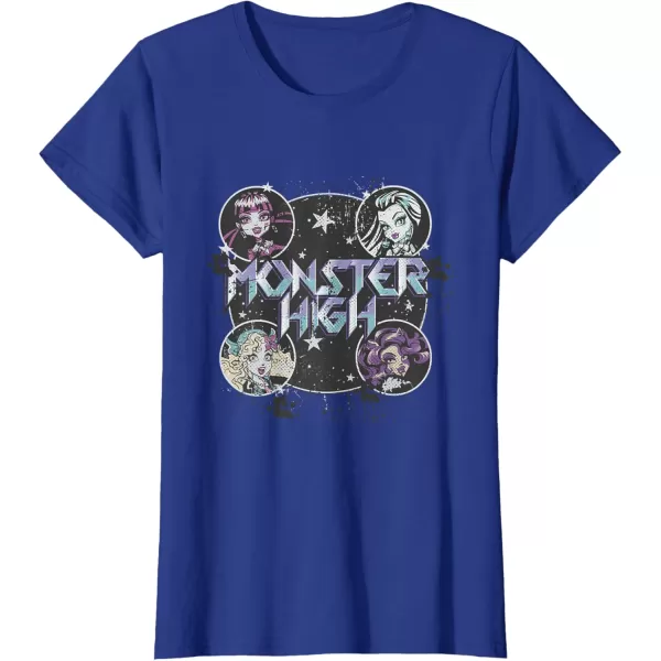 Monster High Alumni  Monster High Tour TShirtRoyal Blue