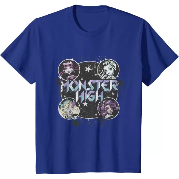 Monster High Alumni  Monster High Tour TShirtRoyal Blue