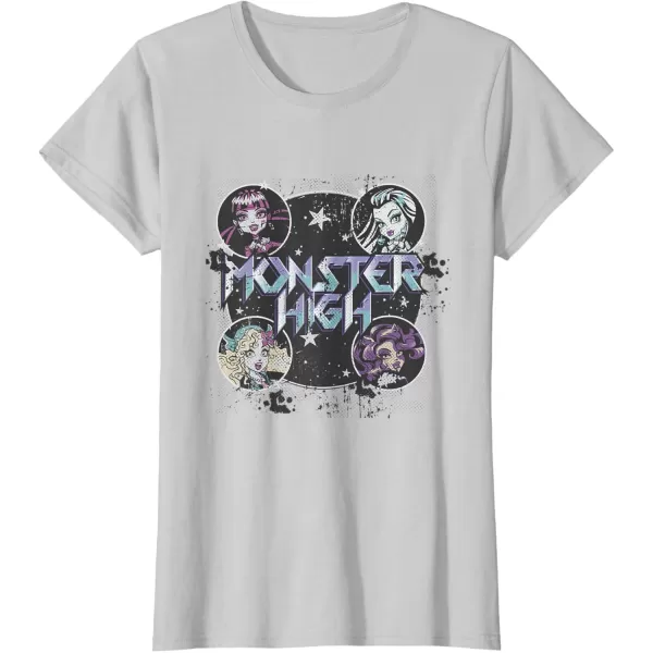 Monster High Alumni  Monster High Tour TShirtSilver Grey