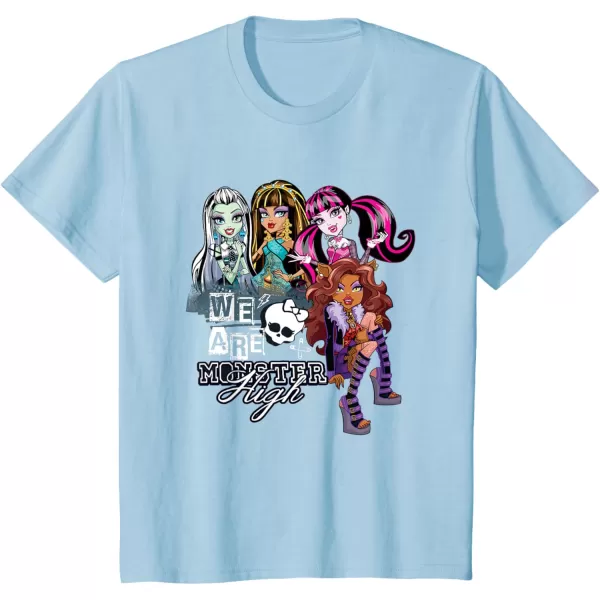 Monster High Alumni  We Are Monster High TShirtBaby Blue