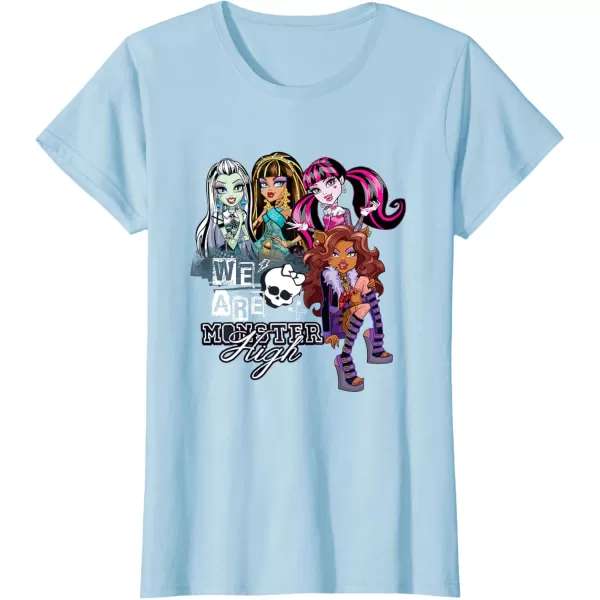 Monster High Alumni  We Are Monster High TShirtBaby Blue